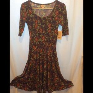 LuLaRoe Flowered Dress